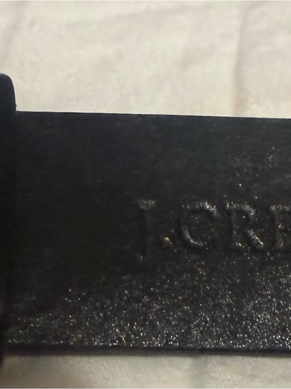 J. Crew Black Leather Belt - Picture 2 of 5